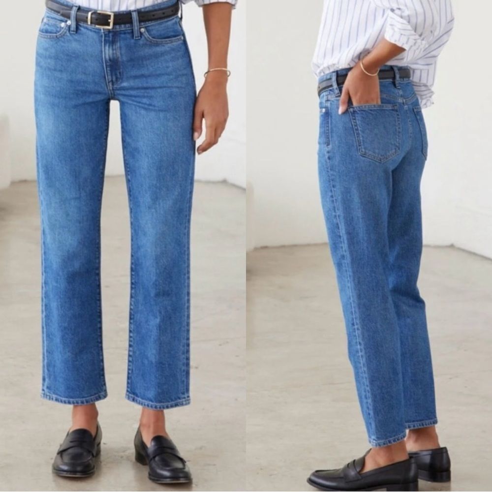 AYR Women's Straight Leg Jeans - Blue